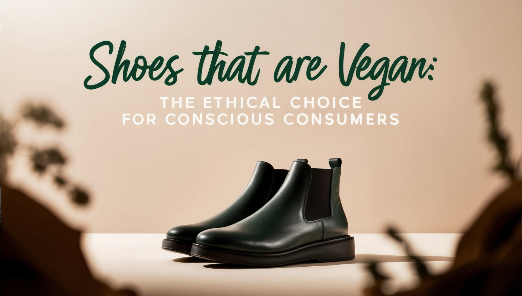 Shoes That Are Vegan: The Ethical Choice for Conscious Consumers